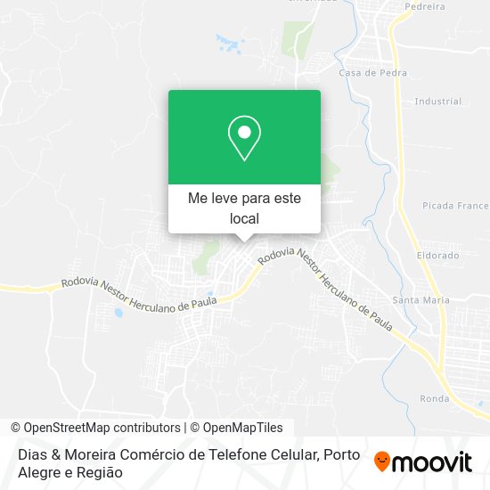 Dias & Moreira Comércio de Telefone Celular mapa