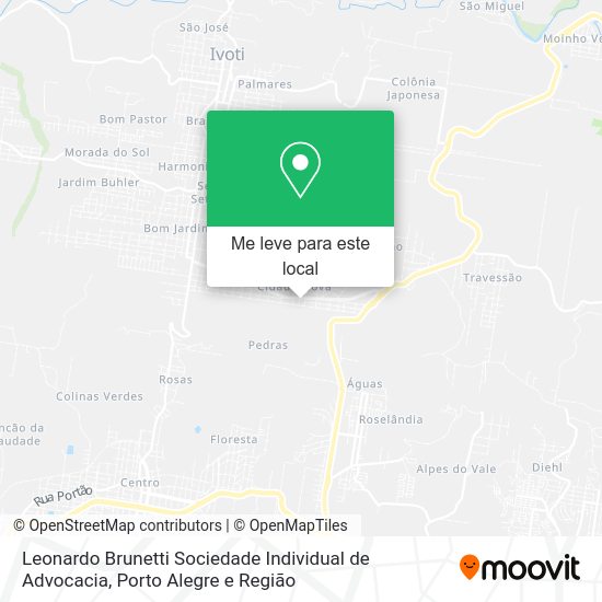 Leonardo Brunetti Sociedade Individual de Advocacia mapa