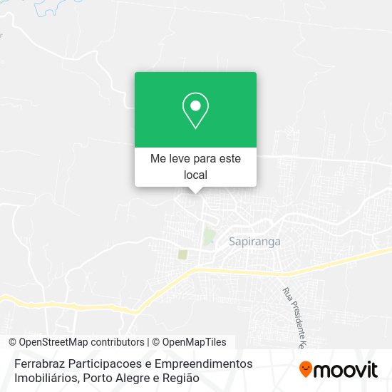 Ferrabraz Participacoes e Empreendimentos Imobiliários mapa