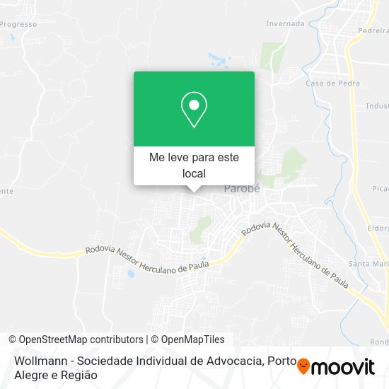 Wollmann - Sociedade Individual de Advocacia mapa