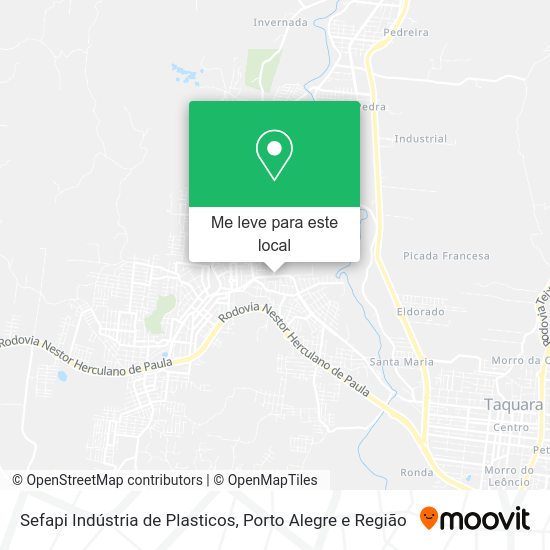 Sefapi Indústria de Plasticos mapa