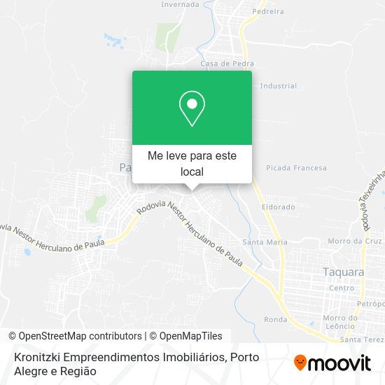 Kronitzki Empreendimentos Imobiliários mapa