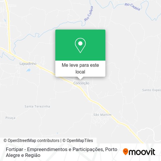 Fortipar - Empreendimentos e Participações mapa