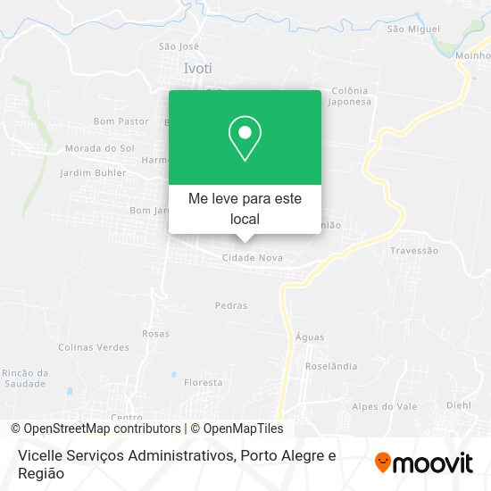 Vicelle Serviços Administrativos mapa