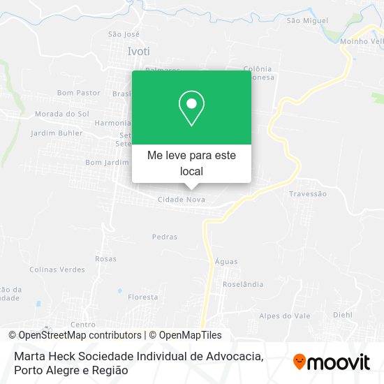 Marta Heck Sociedade Individual de Advocacia mapa