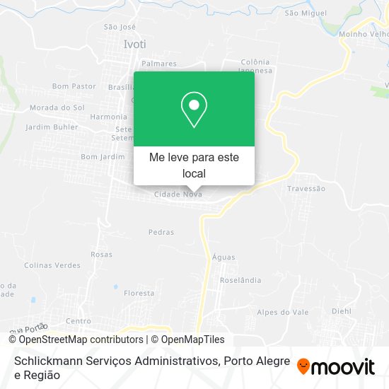 Schlickmann Serviços Administrativos mapa