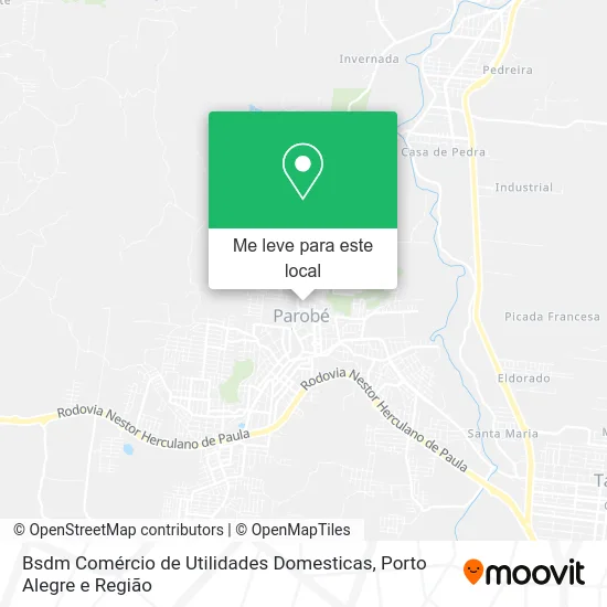 Bsdm Comércio de Utilidades Domesticas mapa