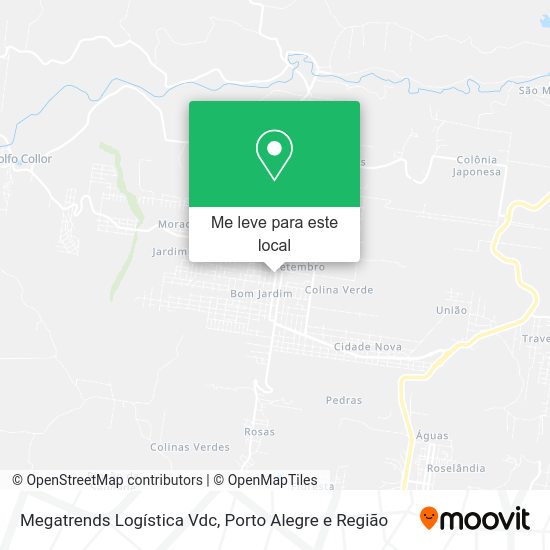 Megatrends Logística Vdc mapa