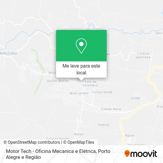 Motor Tech - Oficina Mecanica e Elétrica mapa