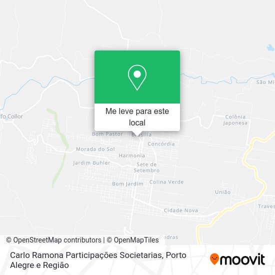 Carlo Ramona Participações Societarias mapa