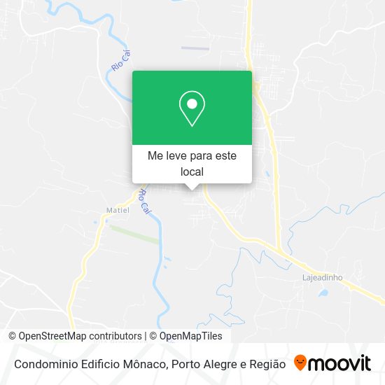 Condominio Edificio Mônaco mapa