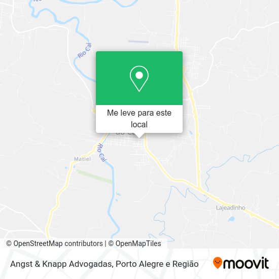 Angst & Knapp Advogadas mapa