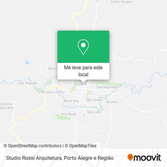 Studio Rossi Arquitetura mapa