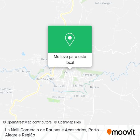 La Nelli Comercio de Roupas e Acessórios mapa