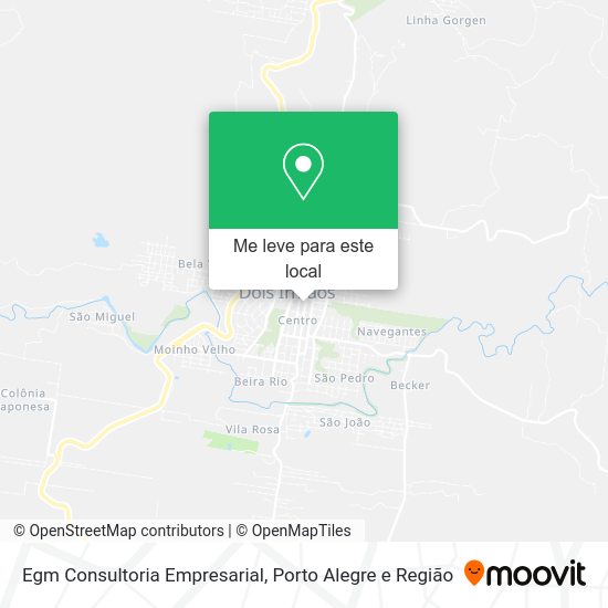 Egm Consultoria Empresarial mapa