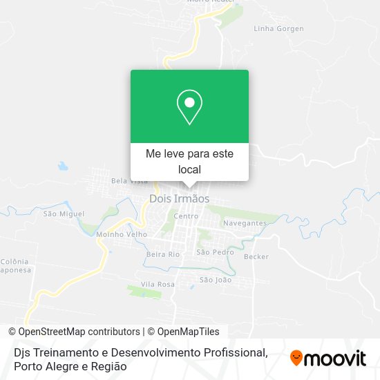 Djs Treinamento e Desenvolvimento Profissional mapa