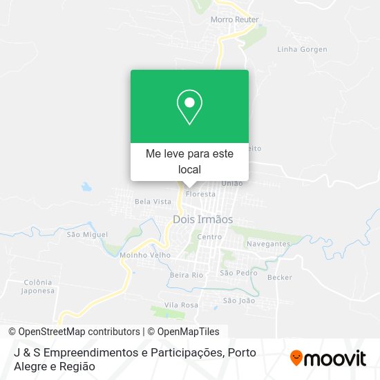 J & S Empreendimentos e Participações mapa
