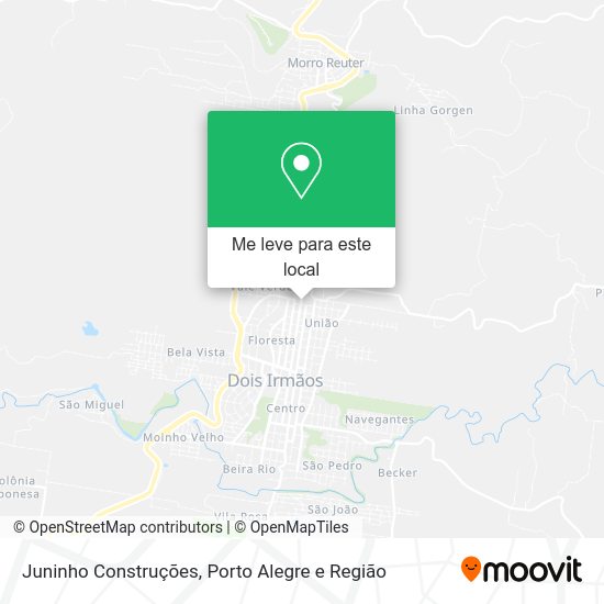 Juninho Construções mapa