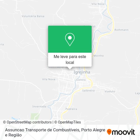 Assuncao Transporte de Combustíveis mapa