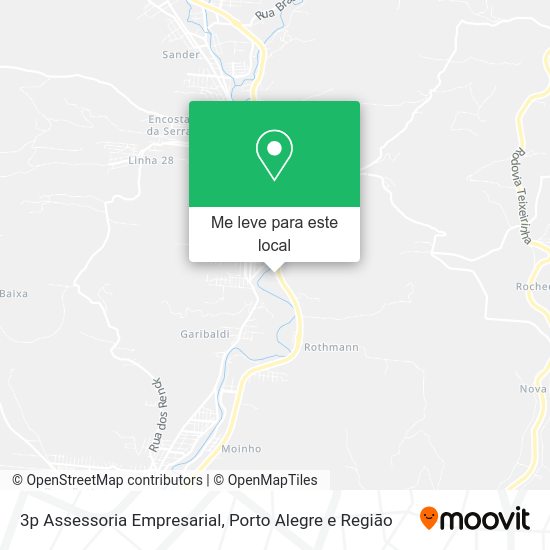 3p Assessoria Empresarial mapa