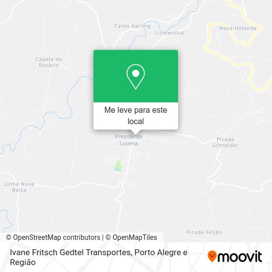 Ivane Fritsch Gedtel Transportes mapa