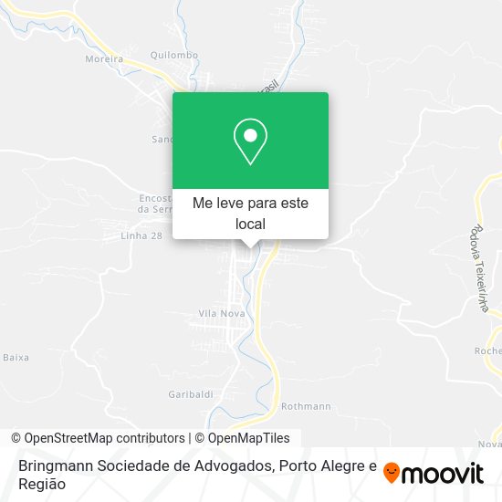 Bringmann Sociedade de Advogados mapa