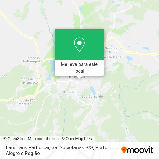 Landhaus Participações Societarias S / S mapa