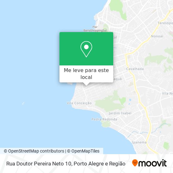 Rua Doutor Pereira Neto 10 mapa