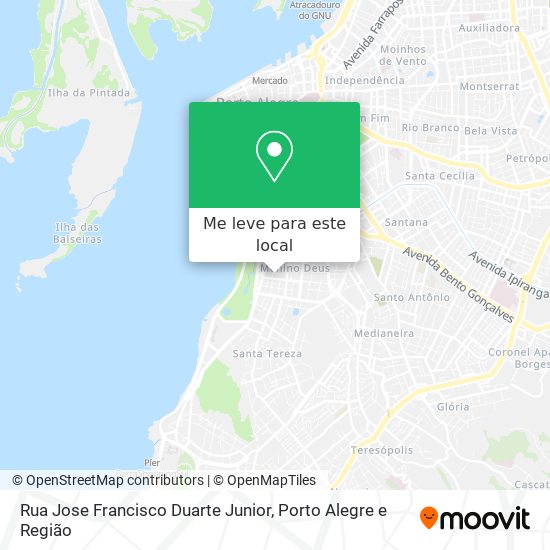 Rua Jose Francisco Duarte Junior mapa