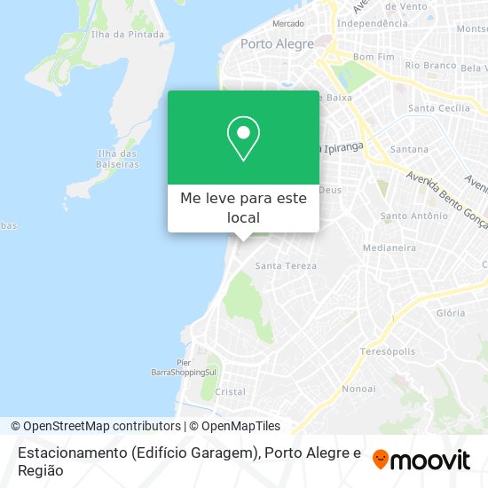 Estacionamento (Edifício Garagem) mapa