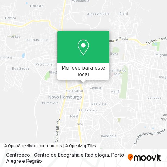 Centroeco - Centro de Ecografia e Radiologia mapa