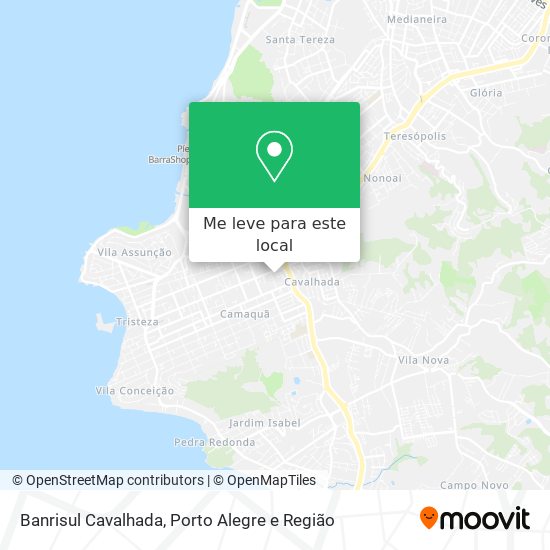 Banrisul Cavalhada mapa
