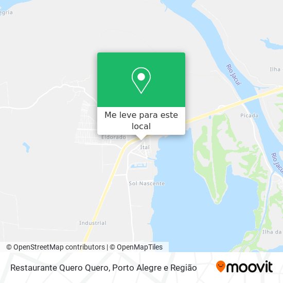 Restaurante Quero Quero mapa