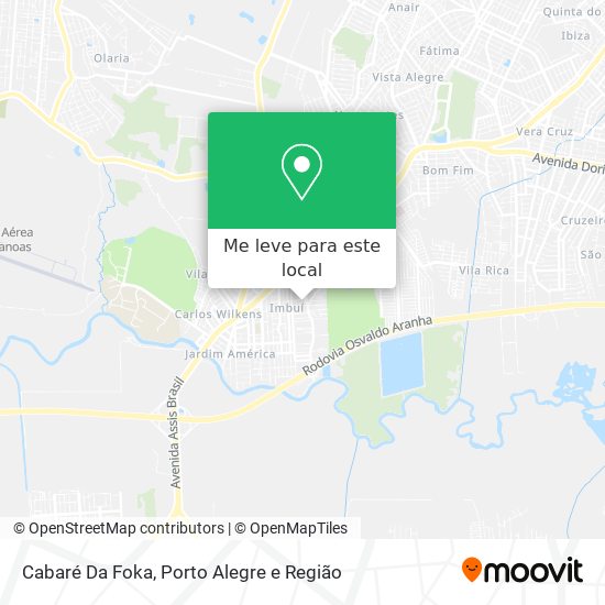 Cabaré Da Foka mapa