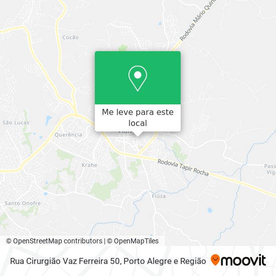 Rua Cirurgião Vaz Ferreira 50 mapa