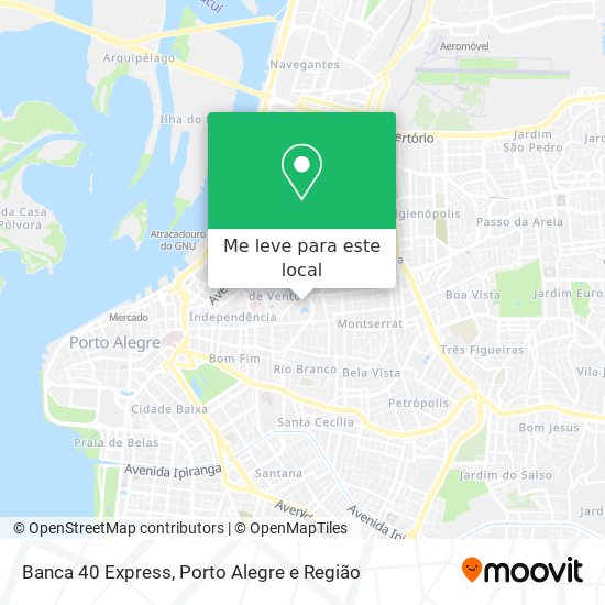 Banca 40 Express mapa