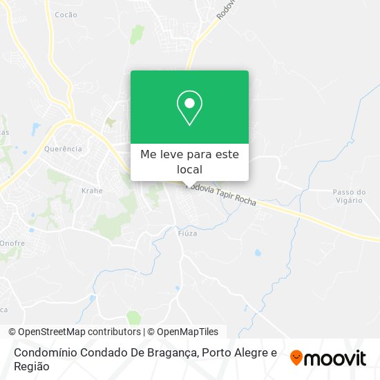 Condomínio Condado De Bragança mapa