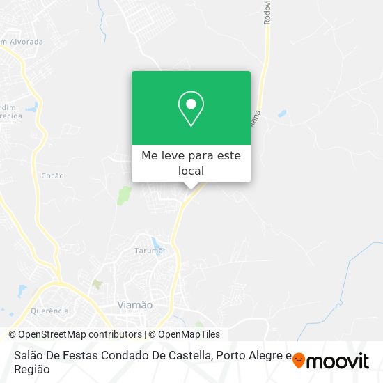 Salão De Festas Condado De Castella mapa