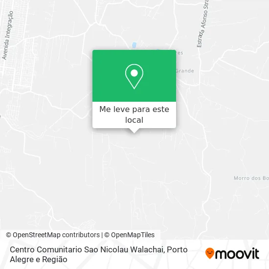 Centro Comunitario Sao Nicolau Walachai mapa