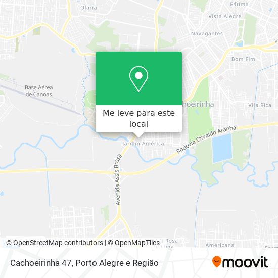 Cachoeirinha 47 mapa