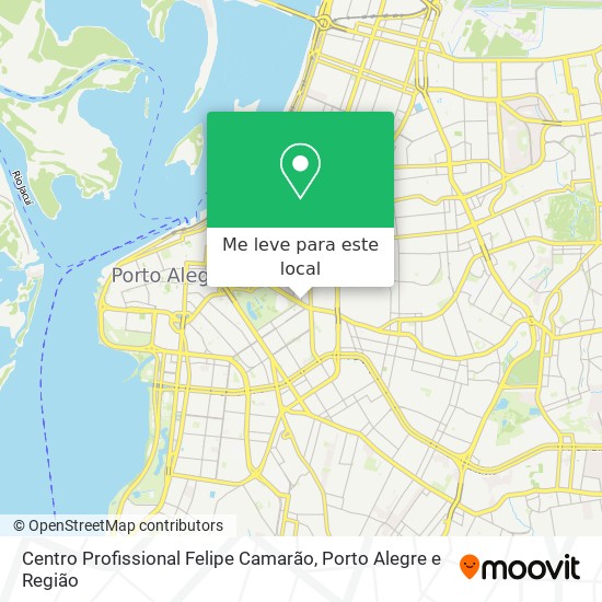 Centro Profissional Felipe Camarão mapa