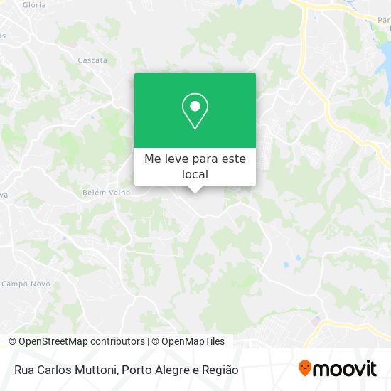 Rua Carlos Muttoni mapa
