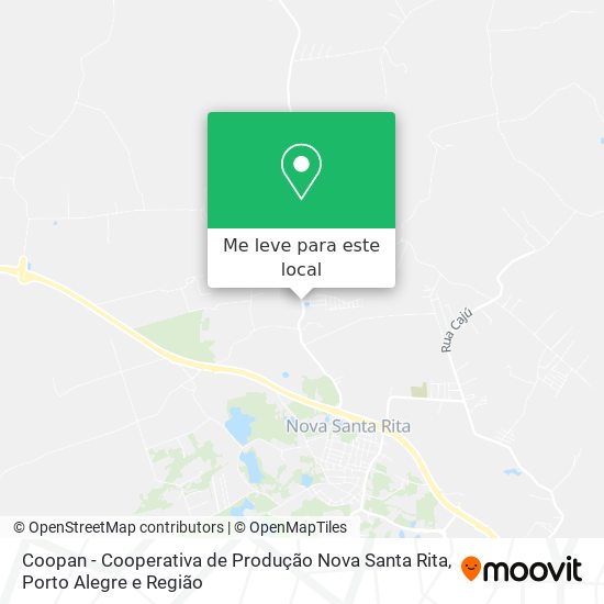 Coopan - Cooperativa de Produção Nova Santa Rita mapa