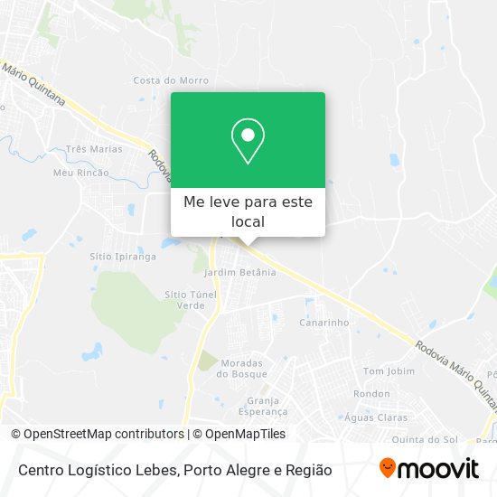 Centro Logístico Lebes mapa