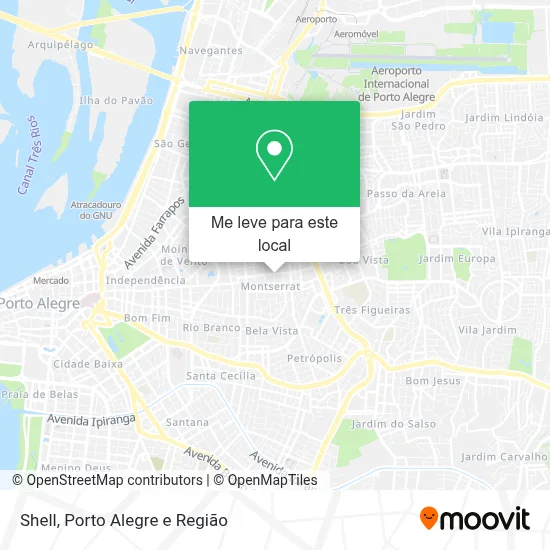 Shell mapa