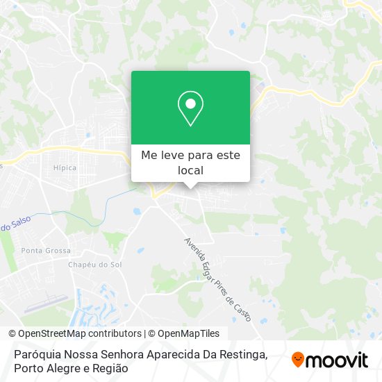 Paróquia Nossa Senhora Aparecida Da Restinga mapa