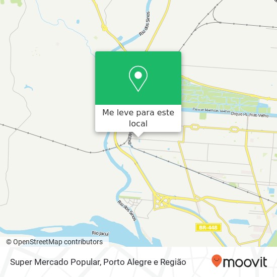 Super Mercado Popular mapa