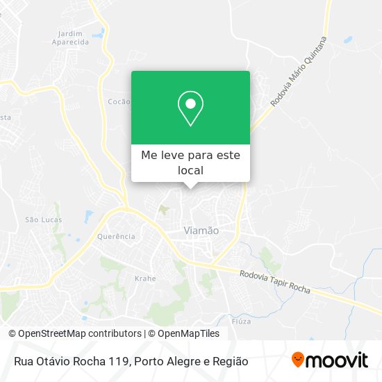 Rua Otávio Rocha 119 mapa