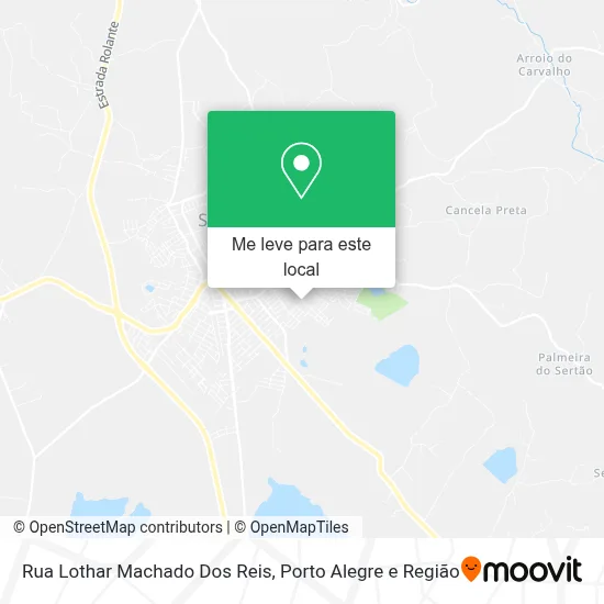 Rua Lothar Machado Dos Reis mapa