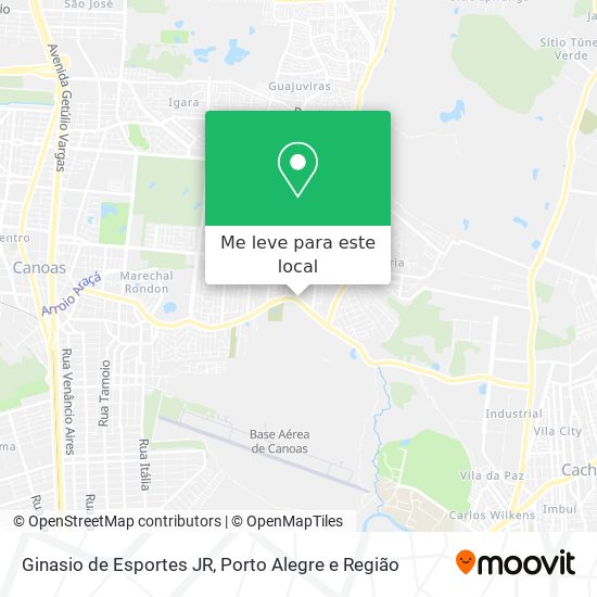 Ginasio de Esportes JR mapa